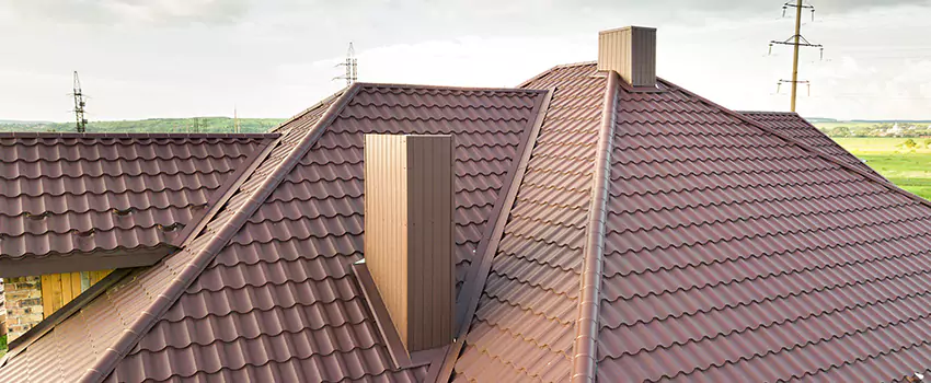 Residential Chimney Flashing Restoration in Gloucester, MA