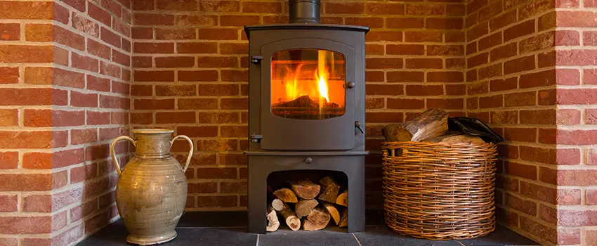 Metal Firebox Installation For Fireplace in Gloucester, Massachusetts
