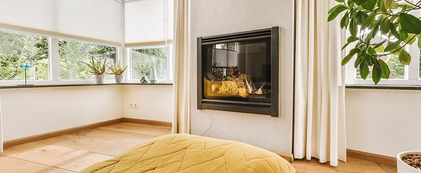Residential Fireplace Ceramic Glass Installation in Gloucester, MA