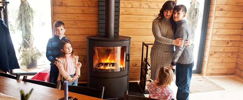 Morso Cast Iron Fireplace Insert Installation in Gloucester, Massachusetts