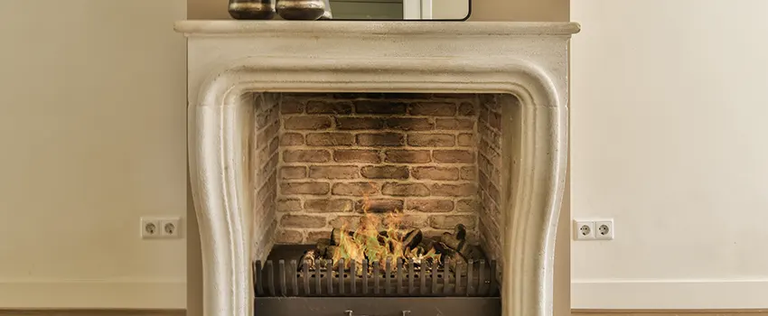 Vintage-style Fireplace Redesign in Gloucester, Massachusetts