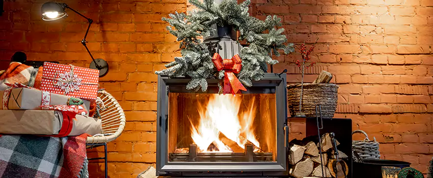 Travis Industries Linear Gas Fireplace Installation in Gloucester, Massachusetts