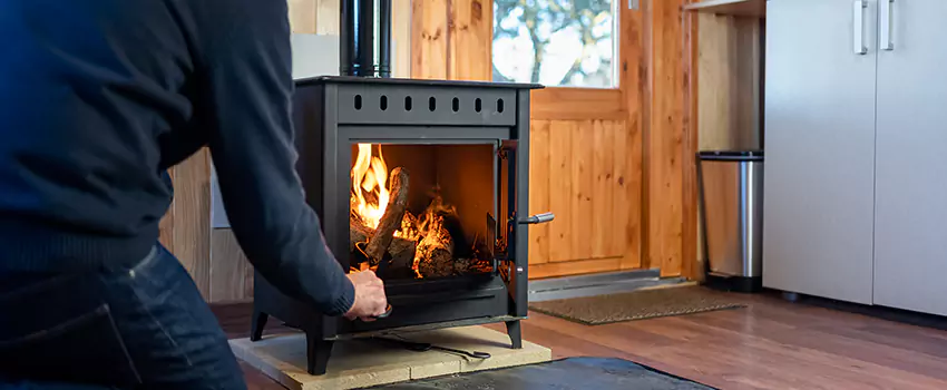 Open Hearth Wood Fireplace Installation in Gloucester, MA