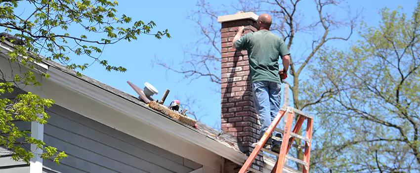 Vinyl and PVC Chimney Flashing Installation in Gloucester, MA