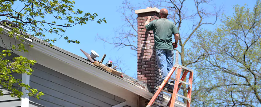 himney Crown Repair in Gloucester, Massachusetts