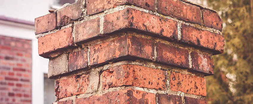 Cracked Chimney Bricks Repair Cost in Gloucester, Massachusetts